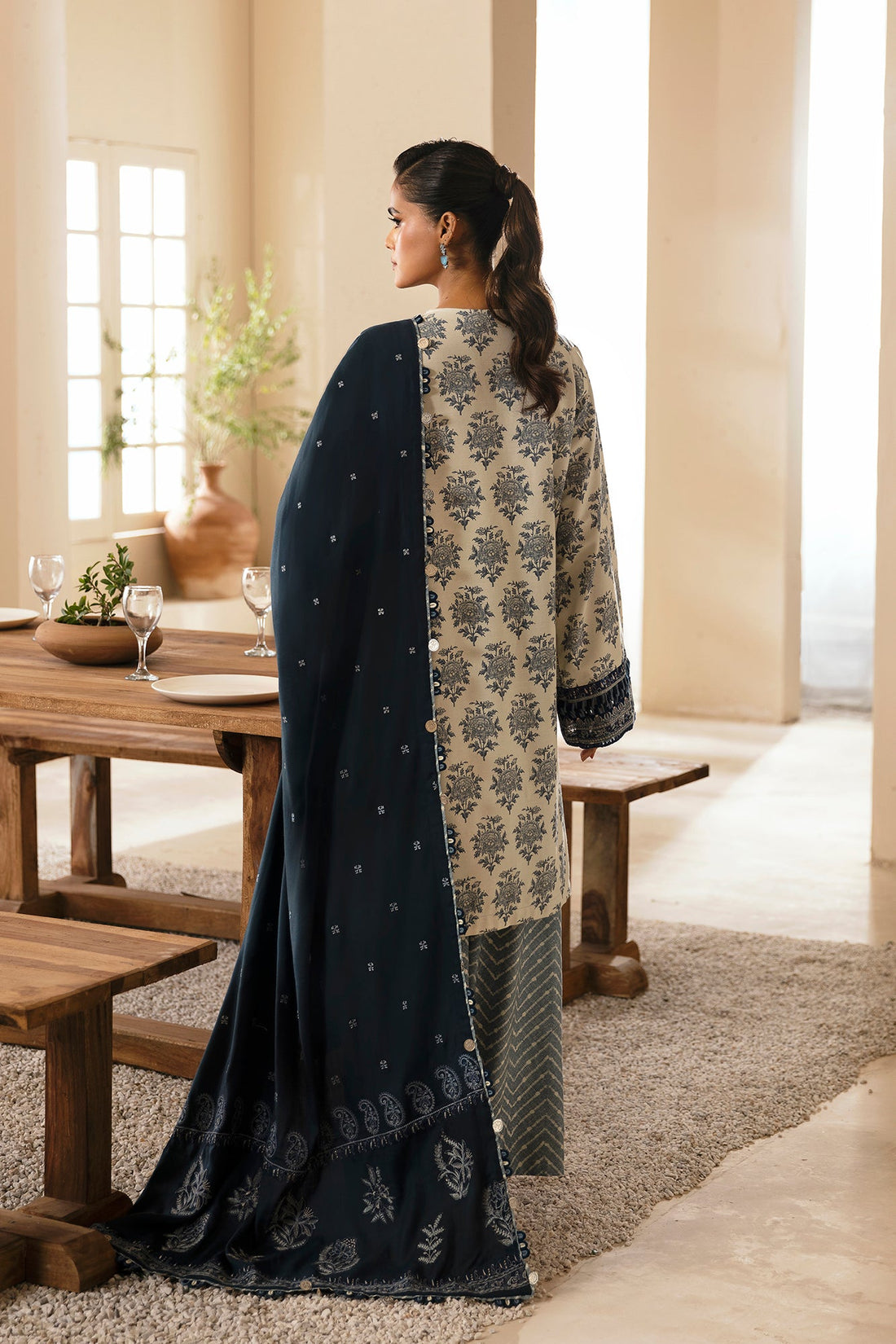 Ethnic | Rozana Winter Collection | ET-08