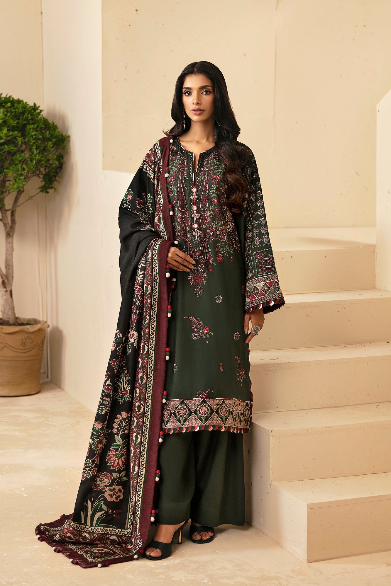 Ethnic | Rozana Winter Collection | ET-10