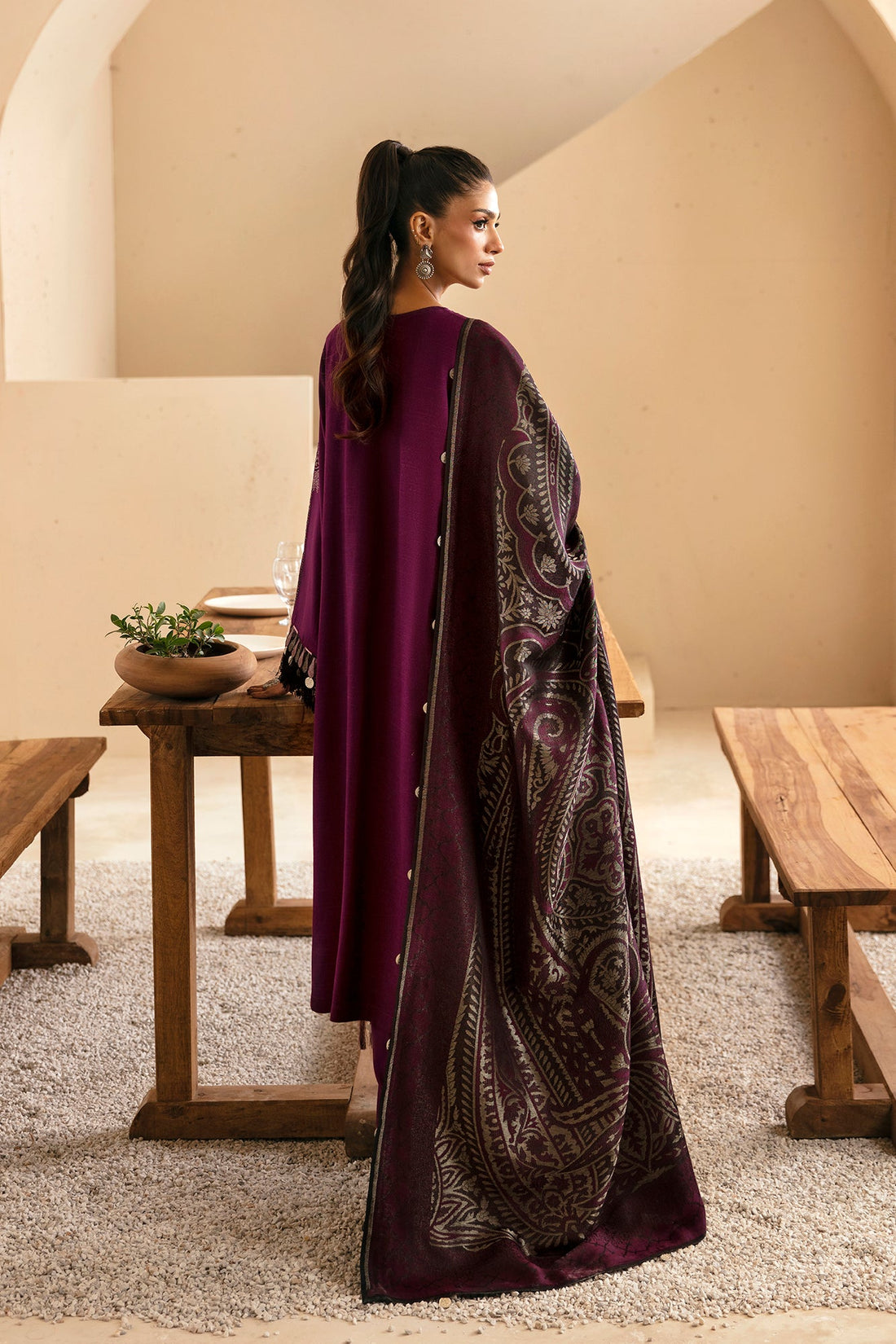 Ethnic | Rozana Winter Collection | ET-12