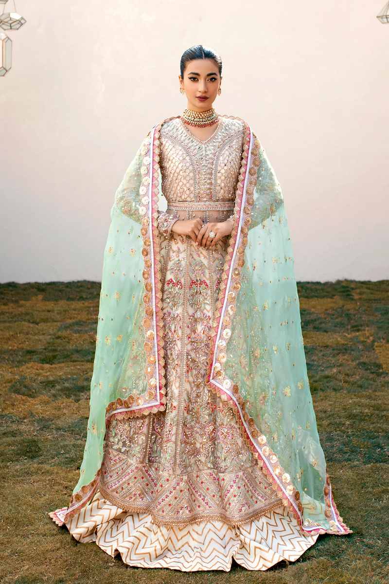 Ezra | Wedding Collection | Sage - Khanumjan  Pakistani Clothes and Designer Dresses in UK, USA 