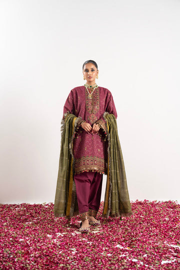 Alkaram | Festive Collection | FC-W-11C-23-3-Red - Khanumjan  Pakistani Clothes and Designer Dresses in UK, USA 