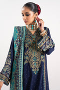 Alkaram | Festive Collection | FC-W-29K-23-3-Dark Blue - Khanumjan  Pakistani Clothes and Designer Dresses in UK, USA 