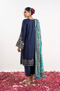 Alkaram | Festive Collection | FC-W-29K-23-3-Dark Blue - Khanumjan  Pakistani Clothes and Designer Dresses in UK, USA 