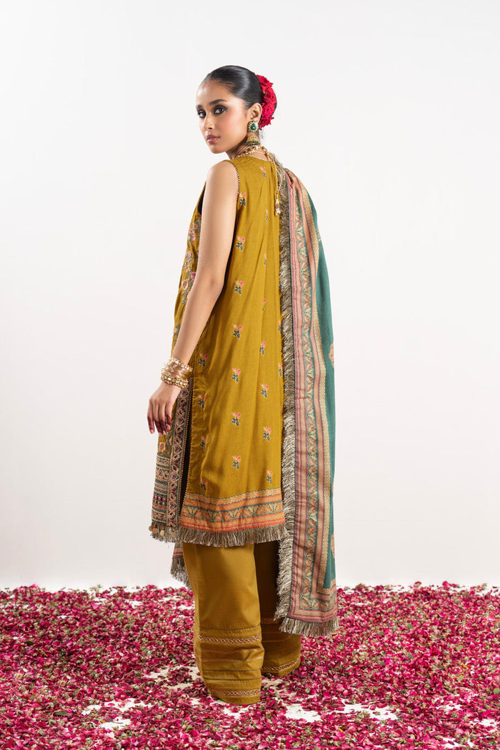 Alkaram | Festive Collection | FC-W-30K-23-3-Ochre - Khanumjan  Pakistani Clothes and Designer Dresses in UK, USA 