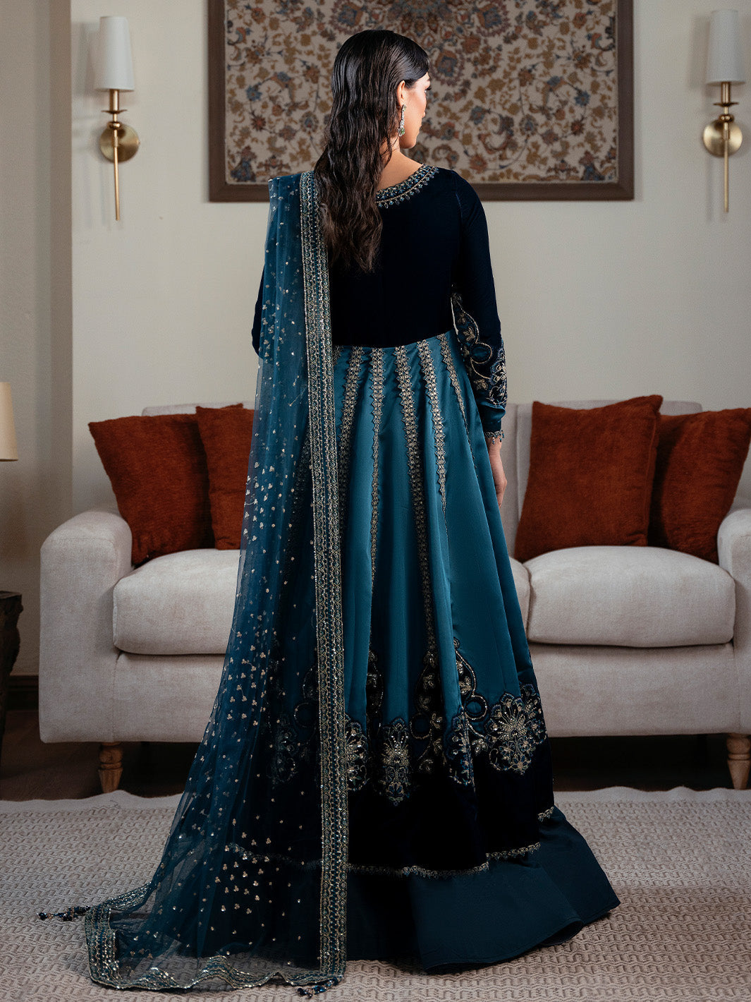 Faiza Faisal | Solene Luxury Velvets | CELESTINE