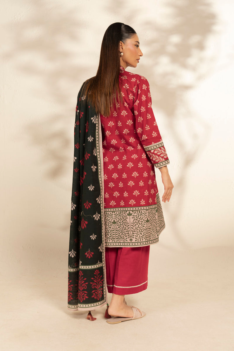 Al Karam | Winter 25 |  FW-110-25-1-Red