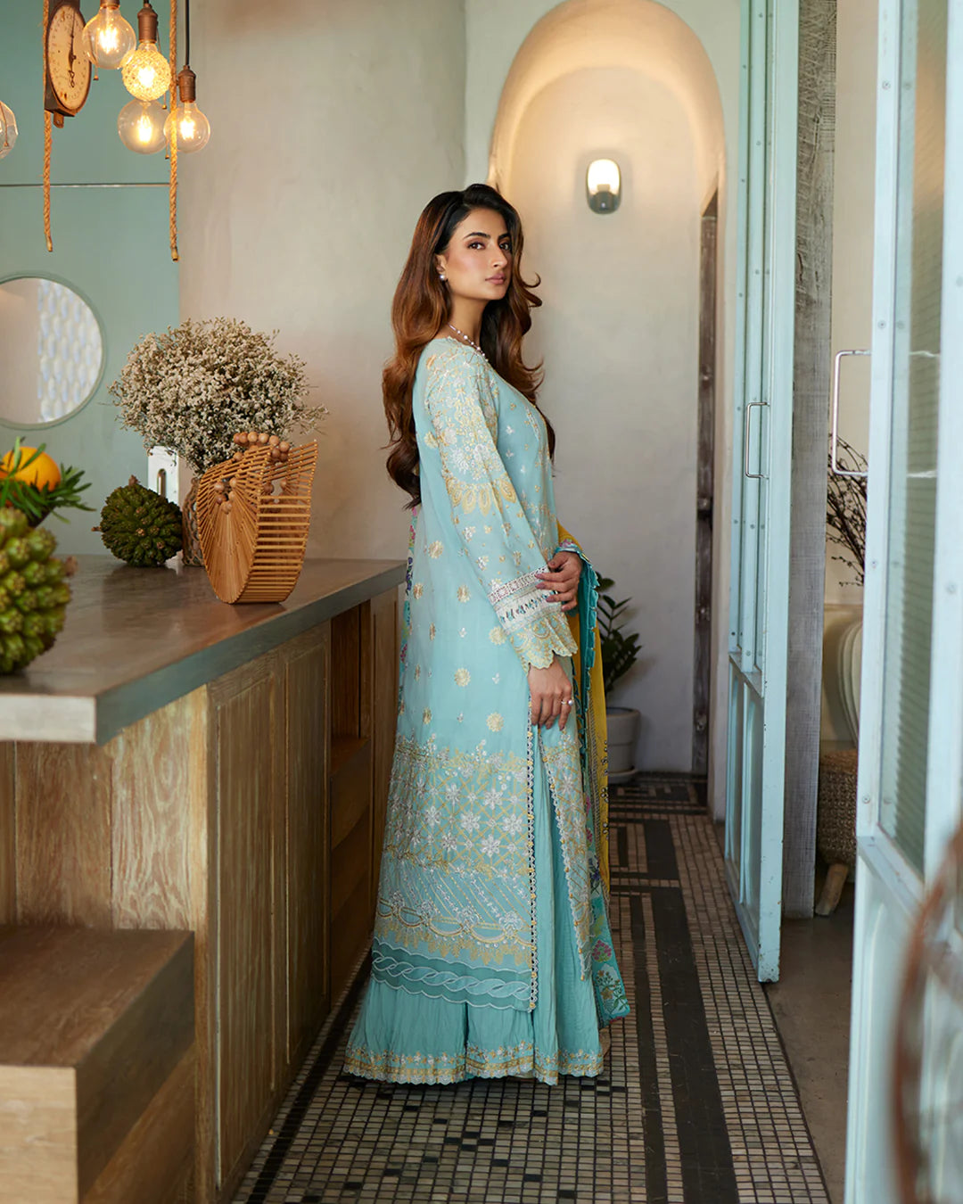 Faiza Saqlain | Liliana Luxury Lawn 24 | Galina - Khanumjan  Pakistani Clothes and Designer Dresses in UK, USA 