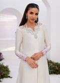 Farah Talib Aziz | Zaza Luxe Pret 24 | LIQUE SILVER OMBRE EMBELLISHED KAFTAAN CUT SHIRT - Khanumjan  Pakistani Clothes and Designer Dresses in UK, USA 