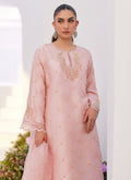 Farah Talib Aziz | Zaza Luxe Pret 24 | BEBE BLUSH PINK EMBELLISHED RAW SILK KURTA SHIRT AND DUPATTA - Khanumjan  Pakistani Clothes and Designer Dresses in UK, USA 