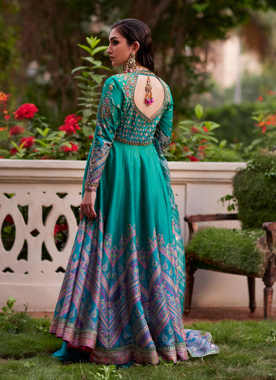 Farah Talib Aziz | Mayna Festive Prints 24 | Aalam Kalidaar And Dupatta