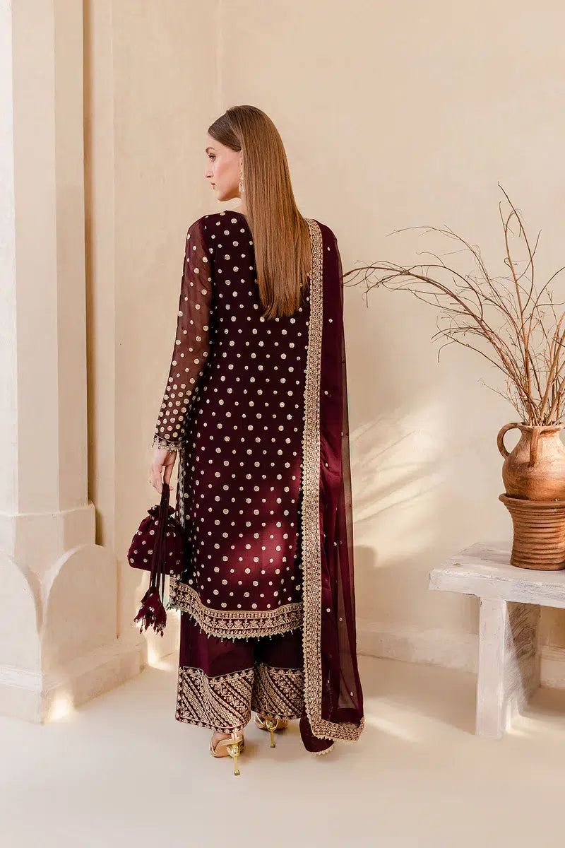 Farasha | Ritzier Festive Formals | Mulberry Glaze - Khanumjan  Pakistani Clothes and Designer Dresses in UK, USA 