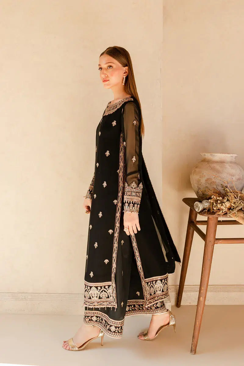 Farasha | Ritzier Festive Formals | Charcoal Nova - Khanumjan  Pakistani Clothes and Designer Dresses in UK, USA 