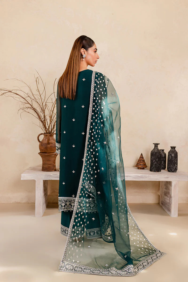 Farasha | Ritizer Festive Formals | Teal Glow - Khanumjan  Pakistani Clothes and Designer Dresses in UK, USA 