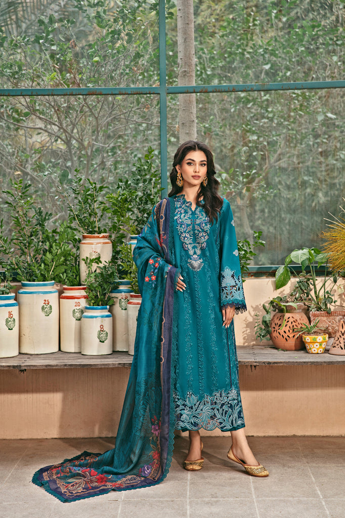 Florent | Luxury Lawn 24 | FFL-2B - Khanumjan  Pakistani Clothes and Designer Dresses in UK, USA 