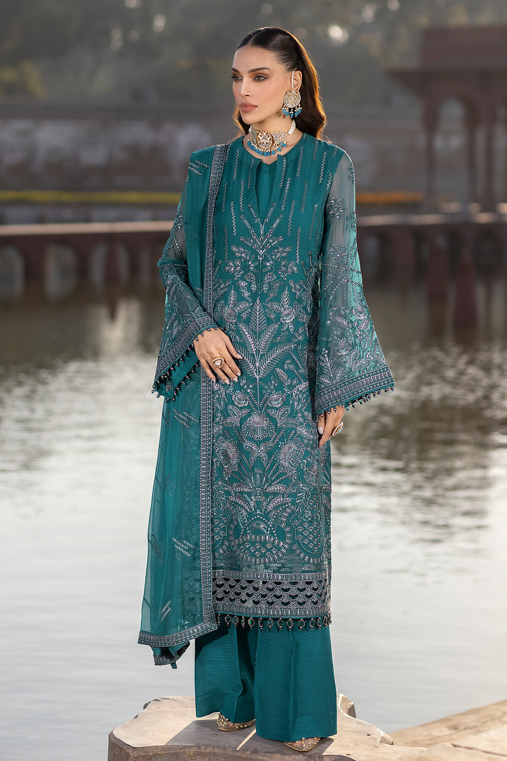 Flossie | Safeera Formals vol 13 | COLD LIGHT - Khanumjan  Pakistani Clothes and Designer Dresses in UK, USA 