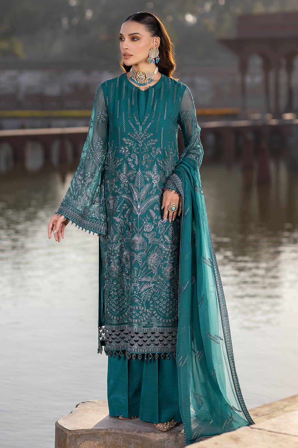 Flossie | Safeera Formals vol 13 | COLD LIGHT - Khanumjan  Pakistani Clothes and Designer Dresses in UK, USA 