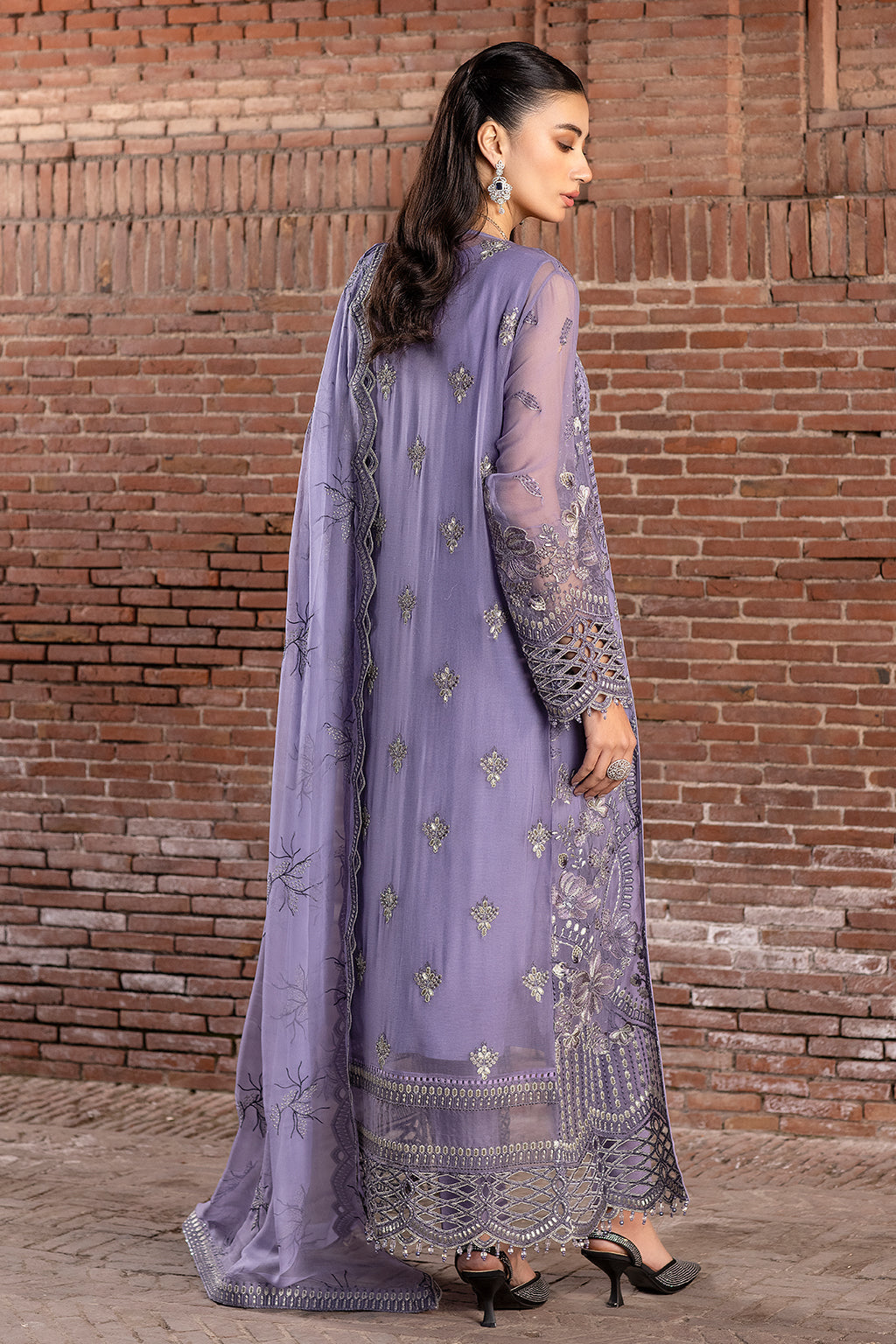 Flossie | Safeera Formals vol 13 | VIOLET SWEET (B) - Khanumjan  Pakistani Clothes and Designer Dresses in UK, USA 