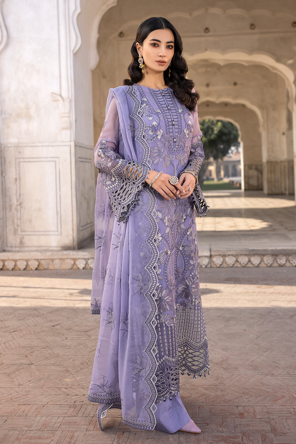 Flossie | Safeera Formals vol 13 | VIOLET SWEET (A) - Khanumjan  Pakistani Clothes and Designer Dresses in UK, USA 