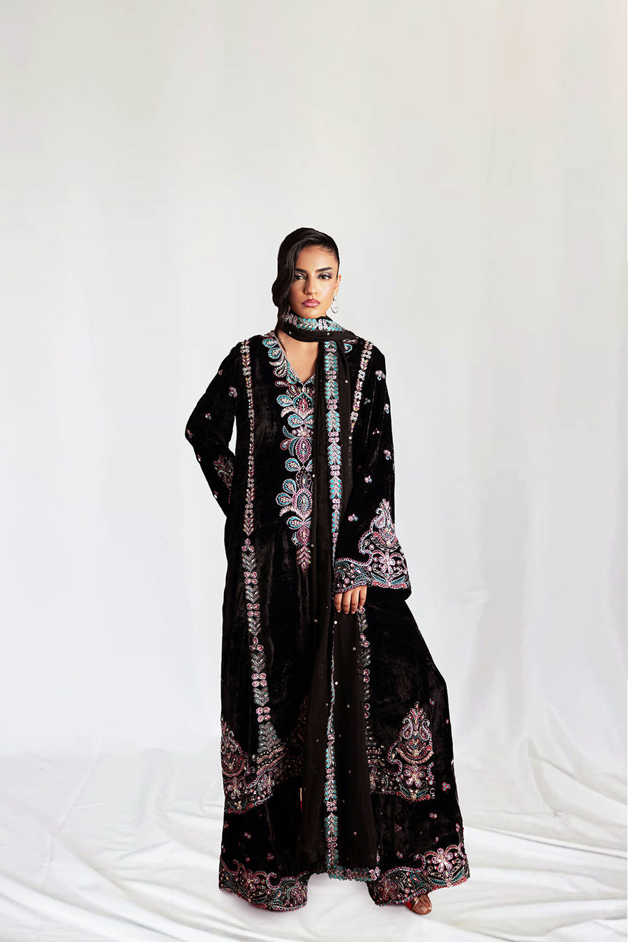 Saira Rizwan | Velvet Pret 25 | ZARQ-SRVP25-03