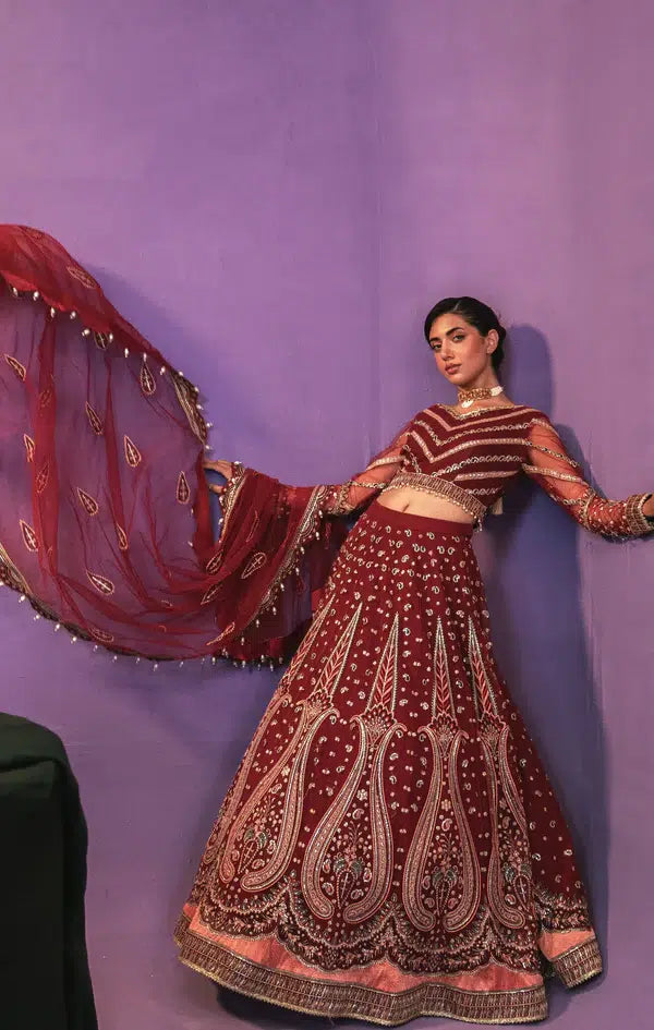 Gisele | Zarish Festive Collection 23 | Lalzari - Khanumjan  Pakistani Clothes and Designer Dresses in UK, USA 