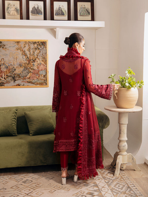 Gulaal | Embroidered Chiffon 23 | RUBY GL-EC-23V1-02 - Khanumjan  Pakistani Clothes and Designer Dresses in UK, USA 