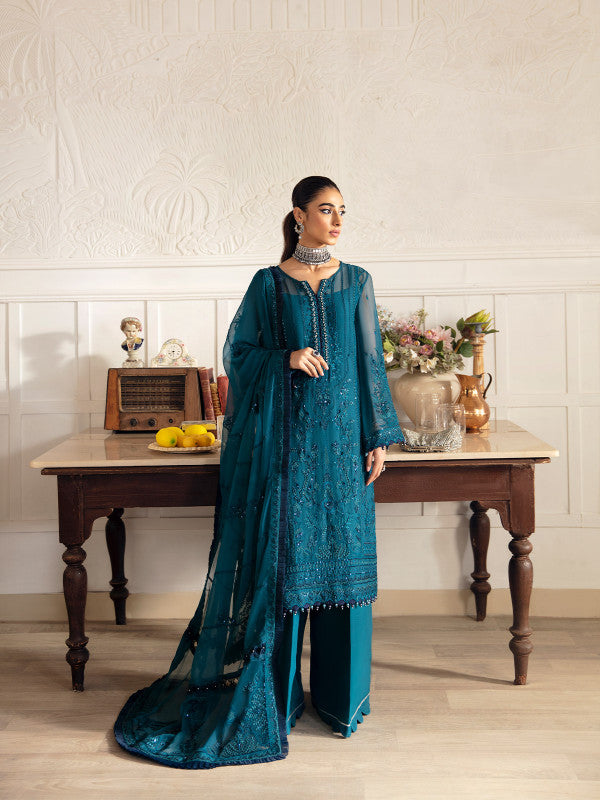 Gulaal | Embroidered Chiffon 23 | MARLEEN GL-EC-23V1-08 - Khanumjan  Pakistani Clothes and Designer Dresses in UK, USA 