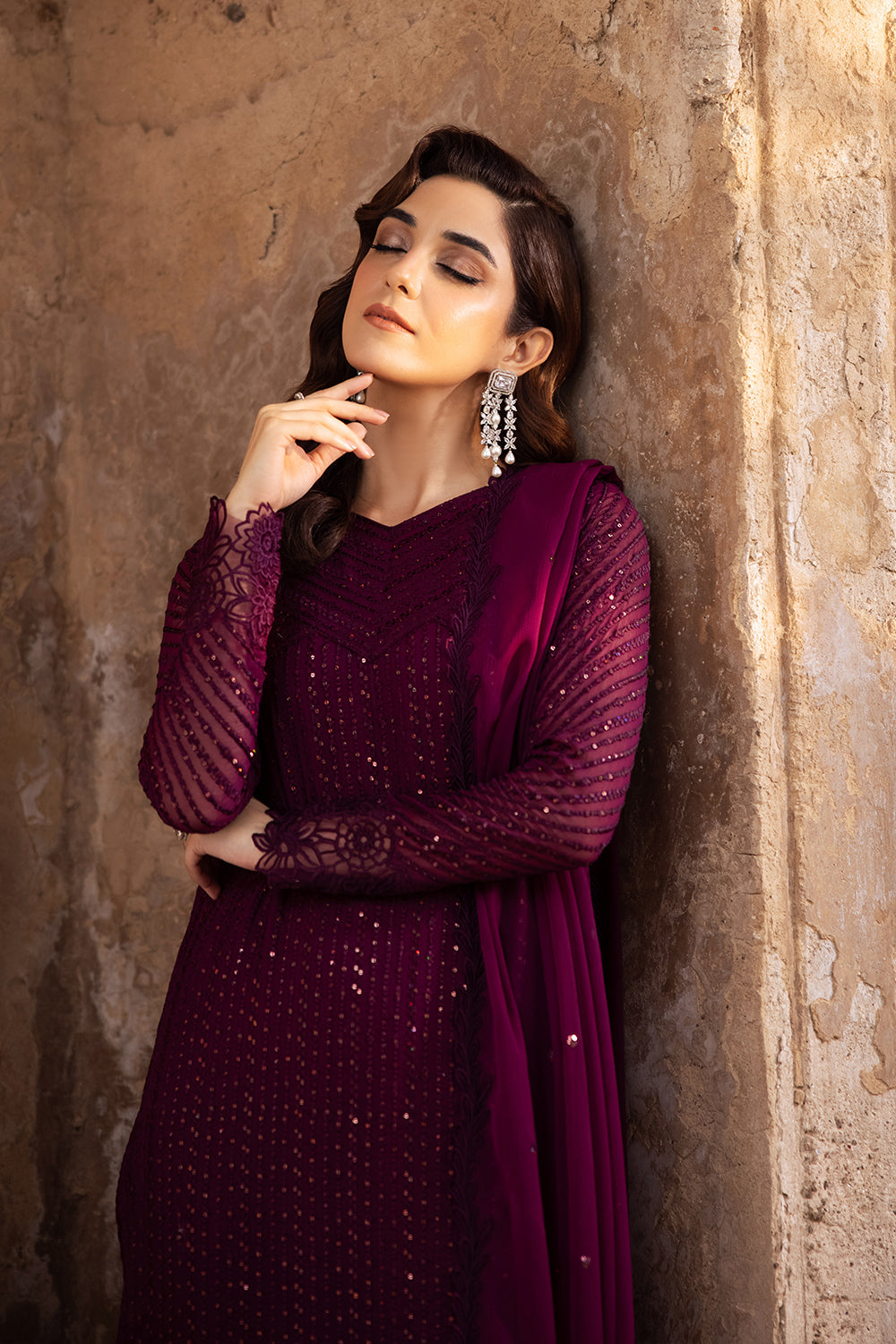 Azure | Luxe Formals | Garnet Majesty