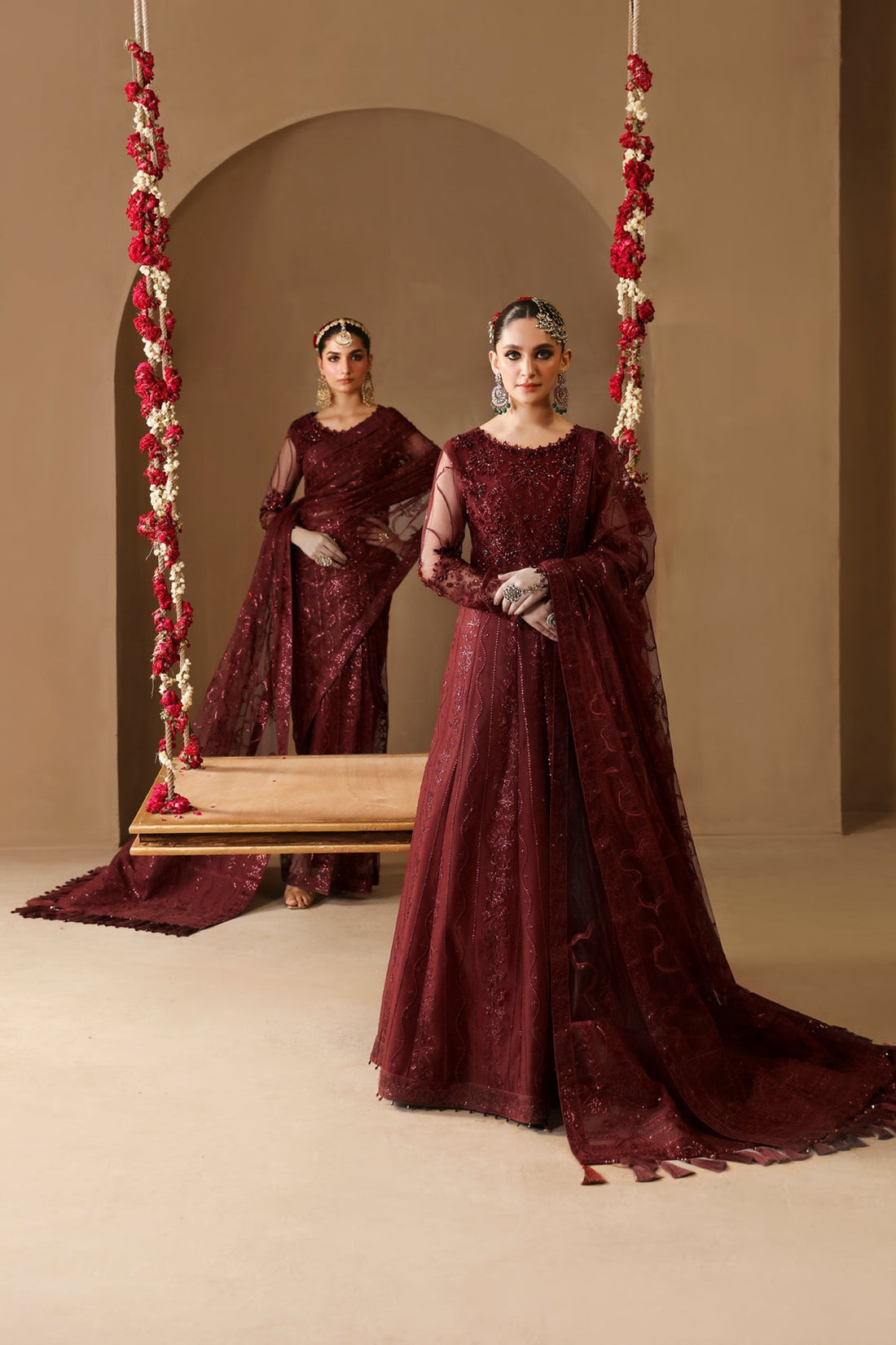 Alizeh | Reena Wedding Formals | AF-HM-4022-GULAB