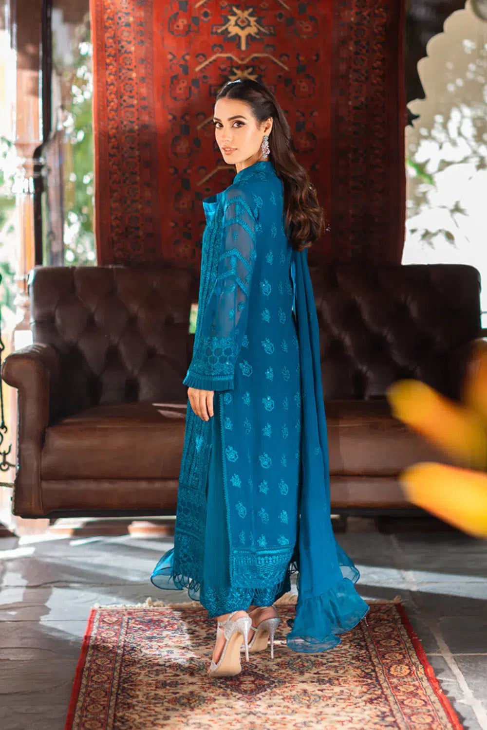 Azure | Embroidered Formals | Gilded Sea - Khanumjan  Pakistani Clothes and Designer Dresses in UK, USA 