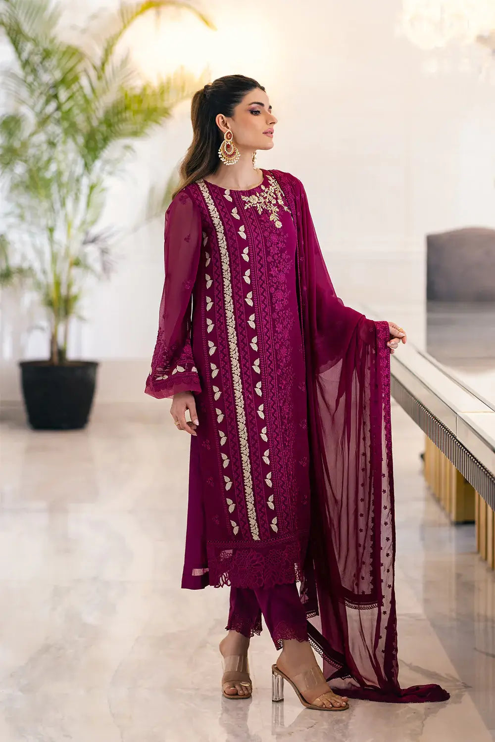 Azure | Embroidered Ensembles 23 | Glooming Diva - Khanumjan  Pakistani Clothes and Designer Dresses in UK, USA 