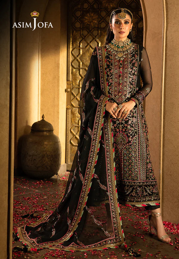 Asim Jofa | Velvet Festive 23 | AJVF-01 - Khanumjan  Pakistani Clothes and Designer Dresses in UK, USA 