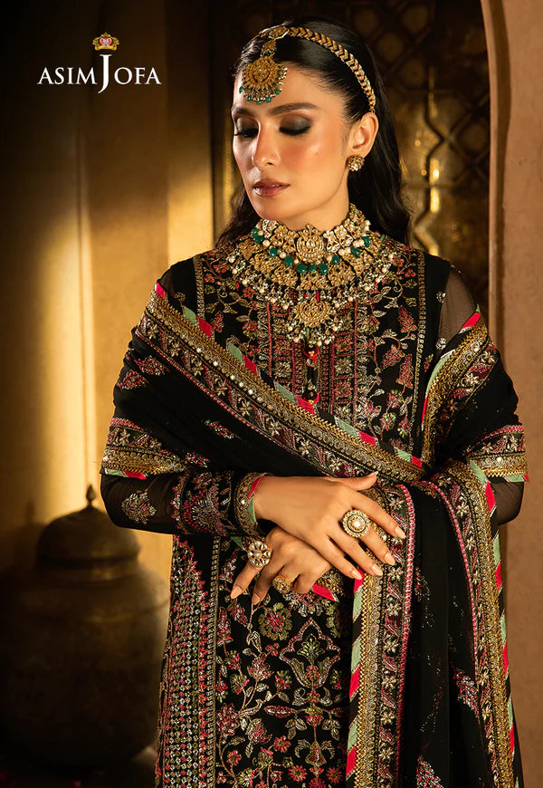 Asim Jofa | Velvet Festive 23 | AJVF-01 - Khanumjan  Pakistani Clothes and Designer Dresses in UK, USA 