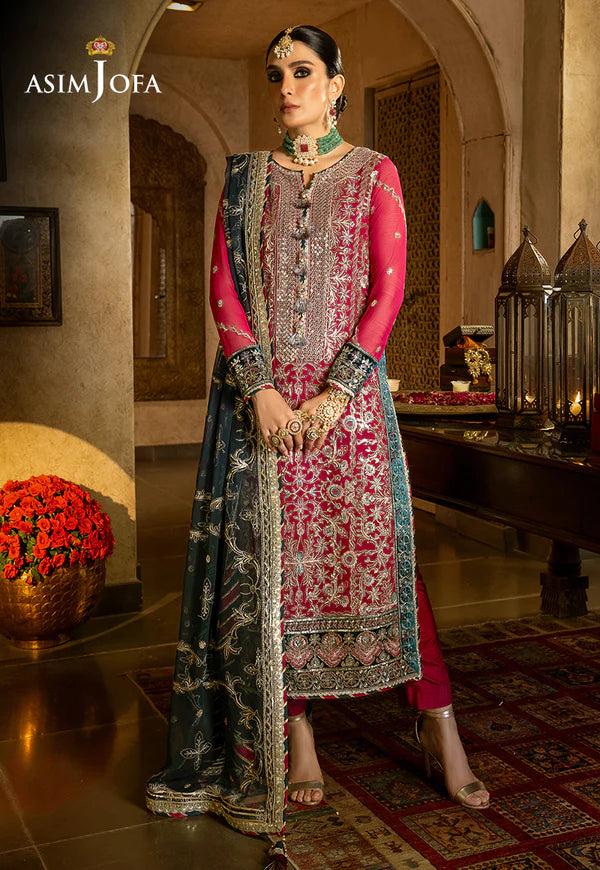 Asim Jofa | Velvet Festive 23 | AJVF-06 - Khanumjan  Pakistani Clothes and Designer Dresses in UK, USA 
