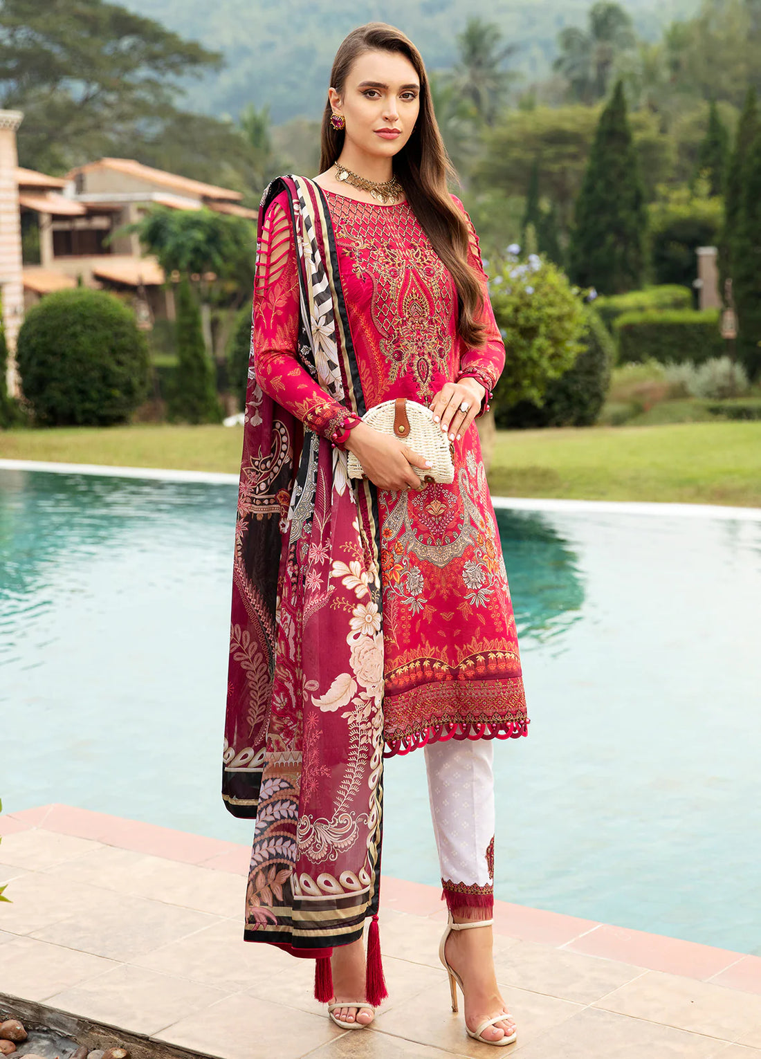 Gulaal | Springtime Ballet | CHERIE (GL-L-24V1-04) - Khanumjan  Pakistani Clothes and Designer Dresses in UK, USA 