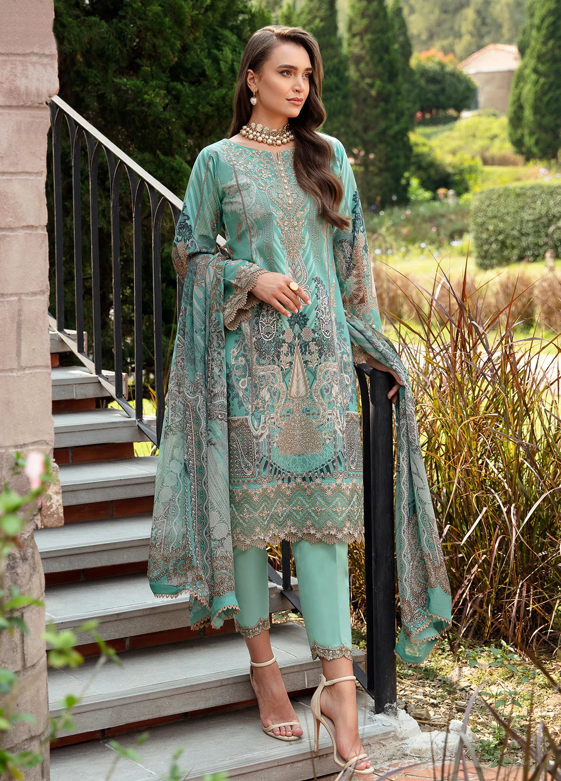 Gulaal | Springtime Ballet | CELINE (GL-L-24V1-06) - Khanumjan  Pakistani Clothes and Designer Dresses in UK, USA 