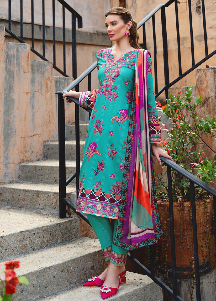 Gulaal | The Enchanted Garden | Almeria - Khanumjan  Pakistani Clothes and Designer Dresses in UK, USA 