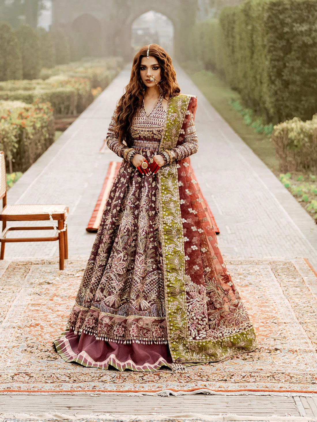 Maryam Hussain | Gulaab Wedding Formals 24 | Ronak - Khanumjan  Pakistani Clothes and Designer Dresses in UK, USA 