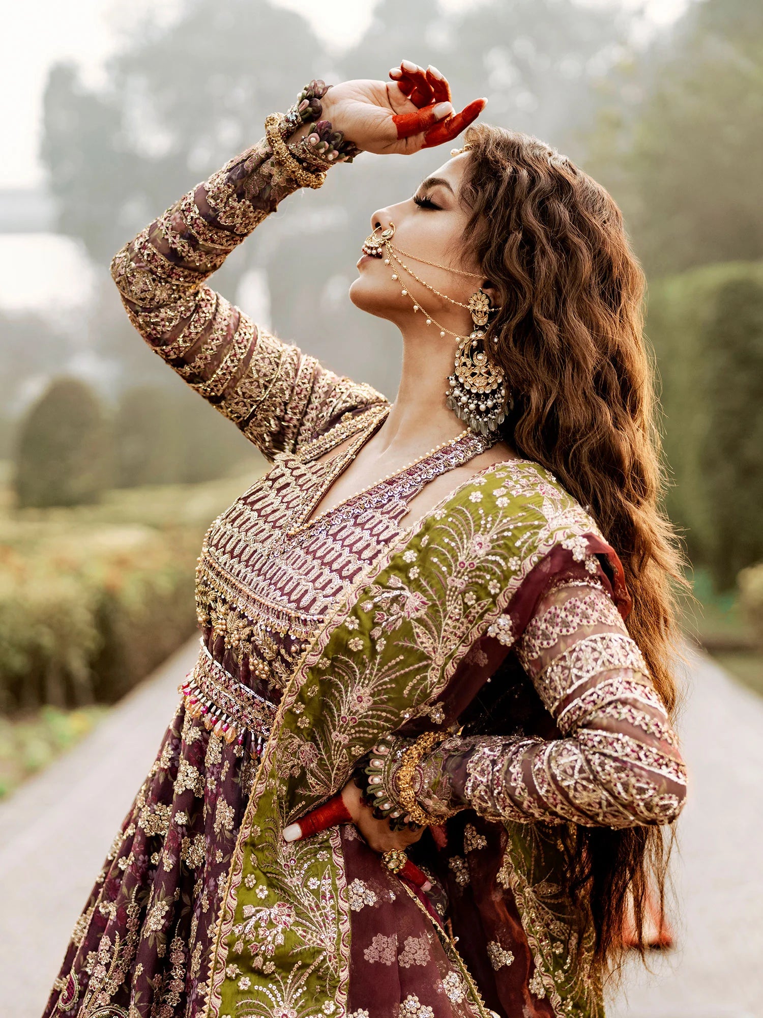 Maryam Hussain | Gulaab Wedding Formals 24 | Ronak - Khanumjan  Pakistani Clothes and Designer Dresses in UK, USA 