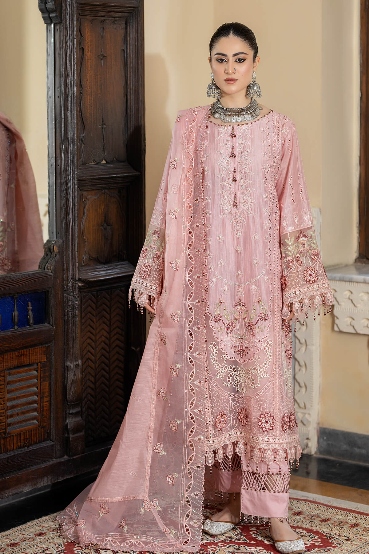 Raeesa Premium | Kimora Lawn Collection |  Kimora | HL-17 Irsa - Khanumjan  Pakistani Clothes and Designer Dresses in UK, USA 