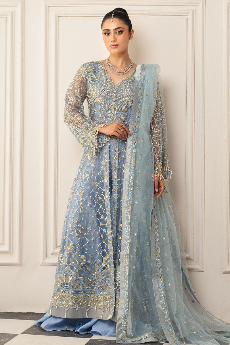 Mushq | Hemline Aura Debut Wedding Formals | PERIWINKLE