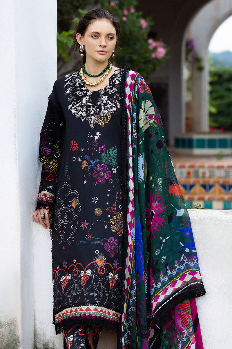 Mushq | Mirasol Printed Cambric | Medi Noche