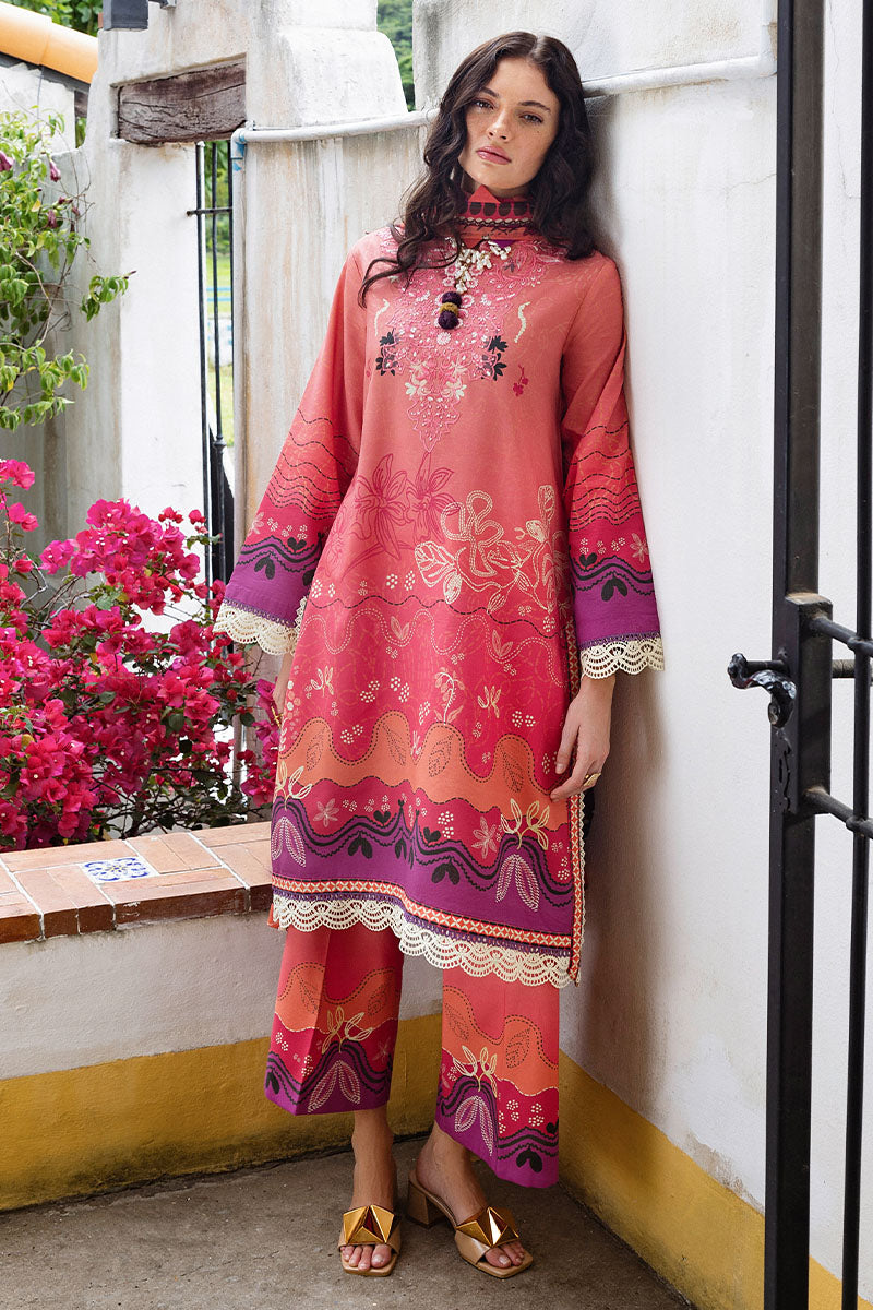 Mushq | Mirasol Printed Cambric | Amber Luz