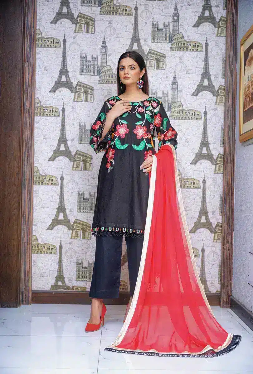 Hoorain Basics | Slub Winter 23 | HB-BLK1 - Khanumjan  Pakistani Clothes and Designer Dresses in UK, USA 