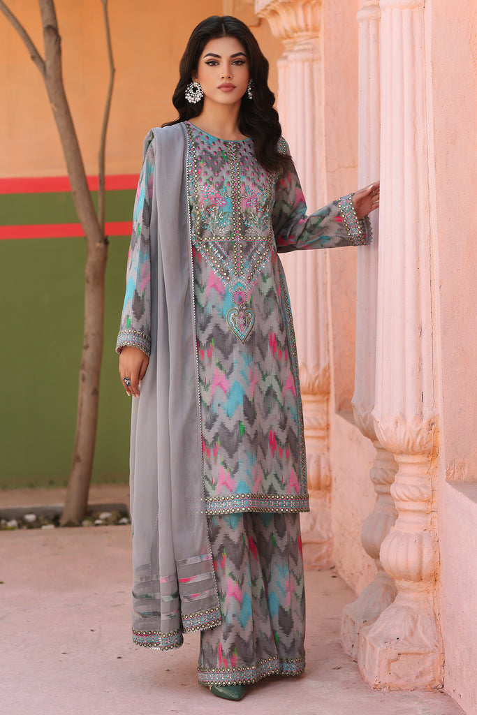 Charizma | Agaz e Nou Vol-1 | P-07 - Khanumjan  Pakistani Clothes and Designer Dresses in UK, USA 