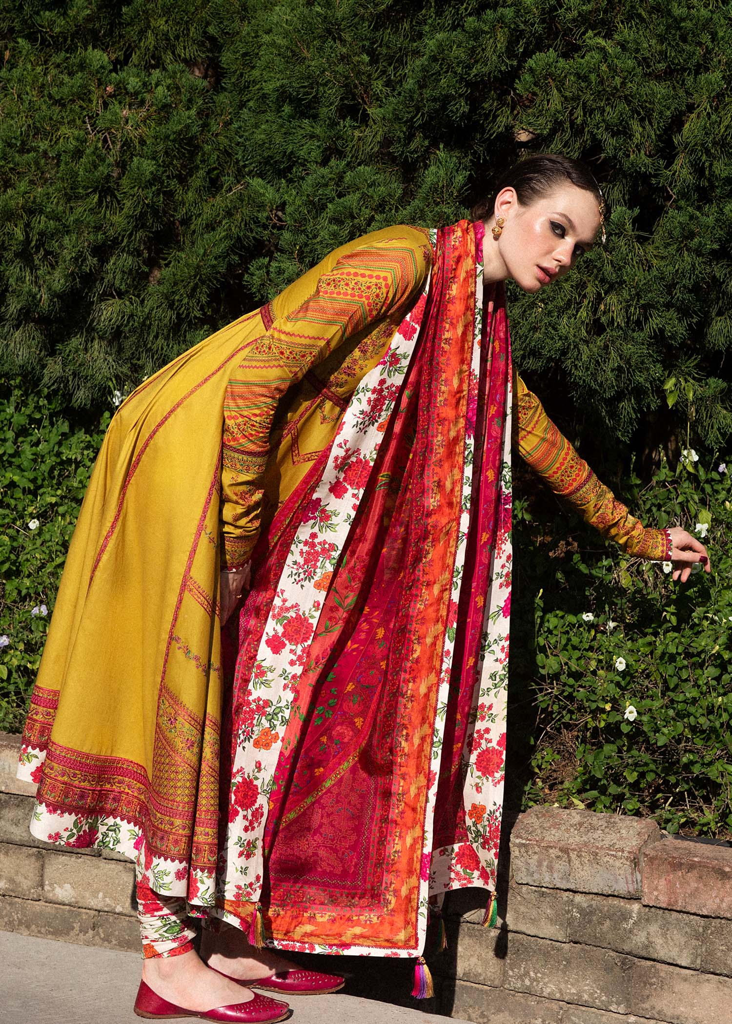 Hussain Rehar | Zaiba-Eid Lawn Collection’24 | Sunehri - Khanumjan  Pakistani Clothes and Designer Dresses in UK, USA 