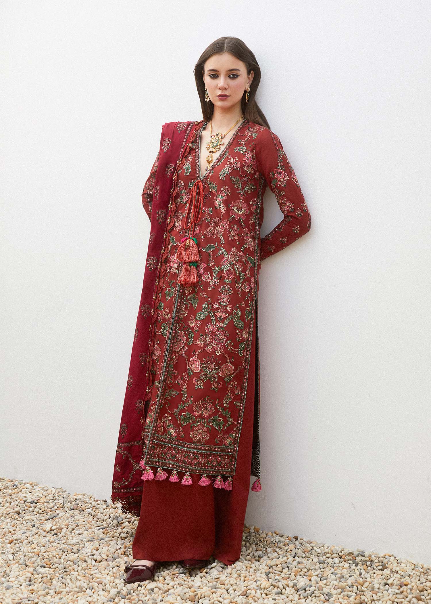 Hussain Rehar | Eid Luxury Lawn SS/24 | Ruhi - Khanumjan  Pakistani Clothes and Designer Dresses in UK, USA 