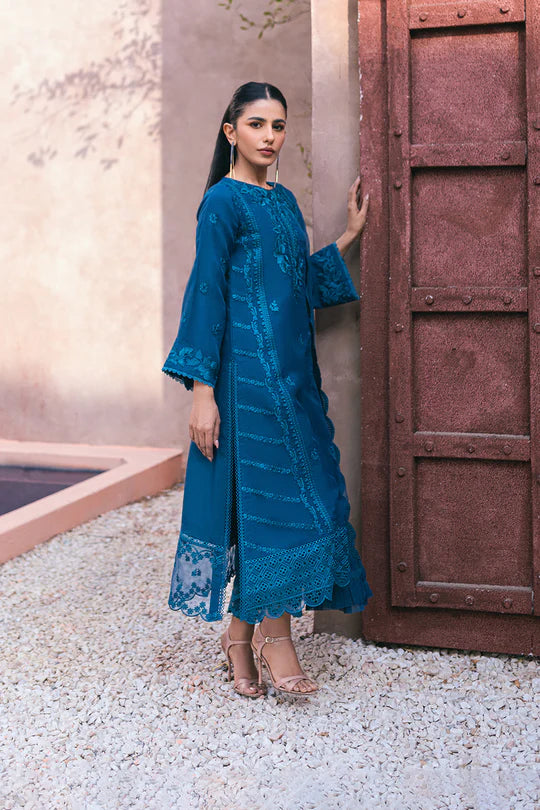 Azure | Embroidered Ensembles 3 Pcs | Hydrangea Hues - Khanumjan  Pakistani Clothes and Designer Dresses in UK, USA 