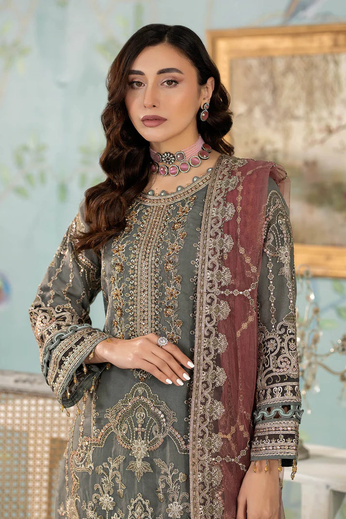 Imrozia Premium | Baad e Saba Pret Luxury Eid Collection | I.P-42 Roshni - Khanumjan  Pakistani Clothes and Designer Dresses in UK, USA 