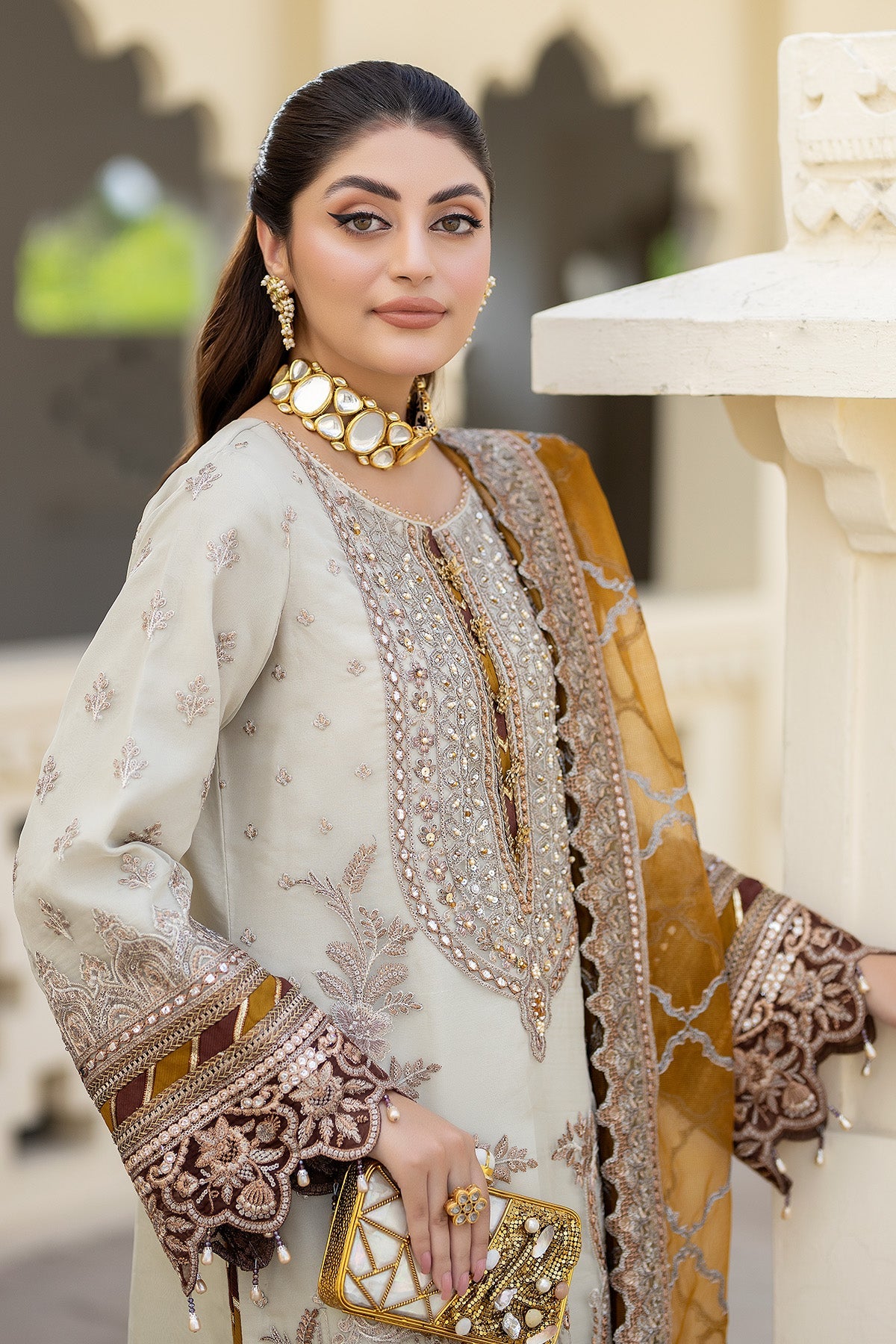 Imrozia Premium | Baad e Saba Formals | IP-50 Sheen - Khanumjan  Pakistani Clothes and Designer Dresses in UK, USA 