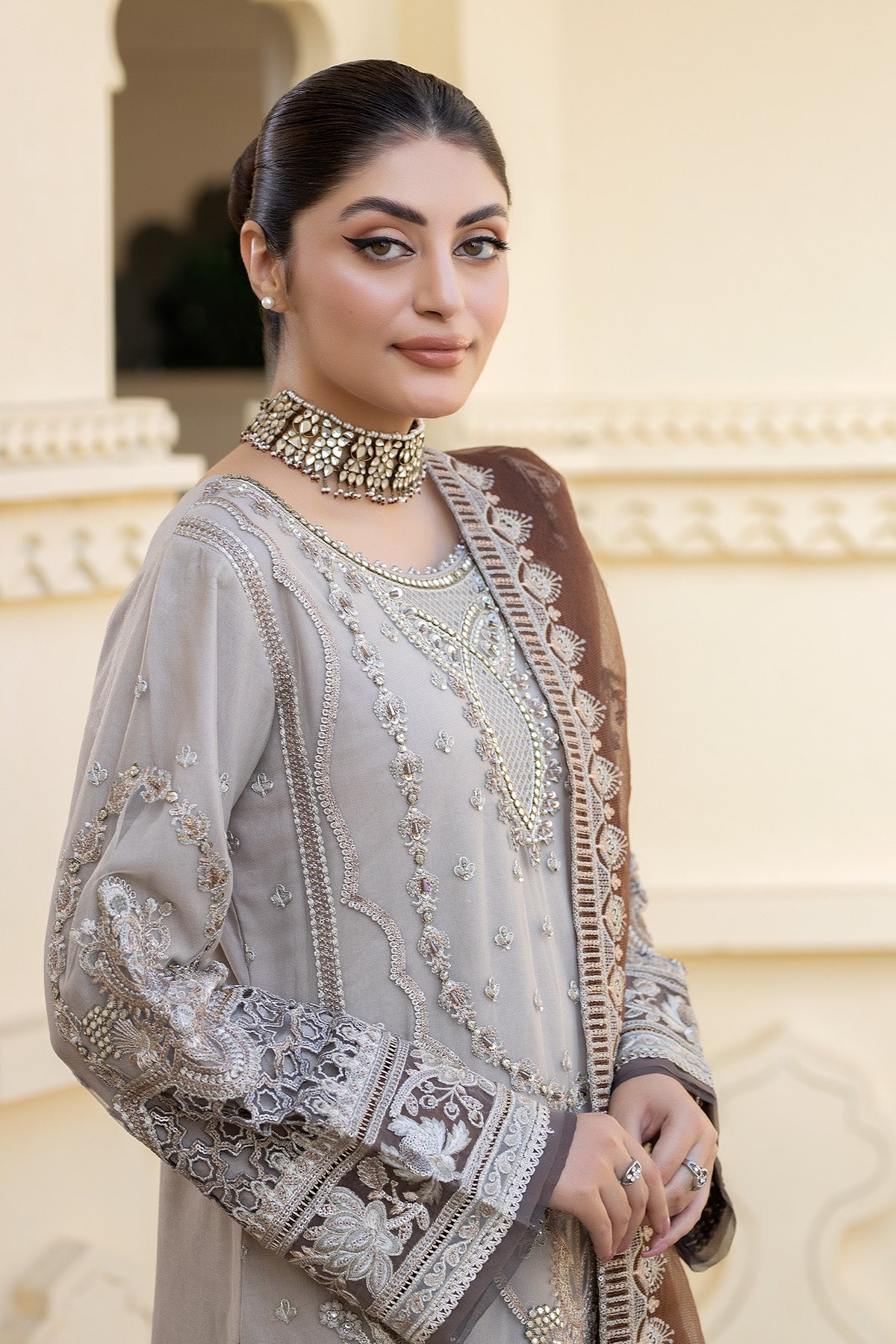 Imrozia Premium | Baad e Saba Formals | IP-52 Gulbahar - Khanumjan  Pakistani Clothes and Designer Dresses in UK, USA 